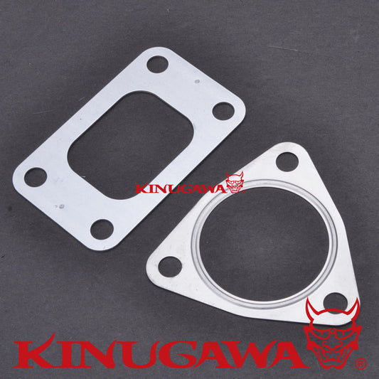 Kinugawa Turbo Turbine inlet Gasket Garrett T3 and 3 Bolt Outlet Gasket