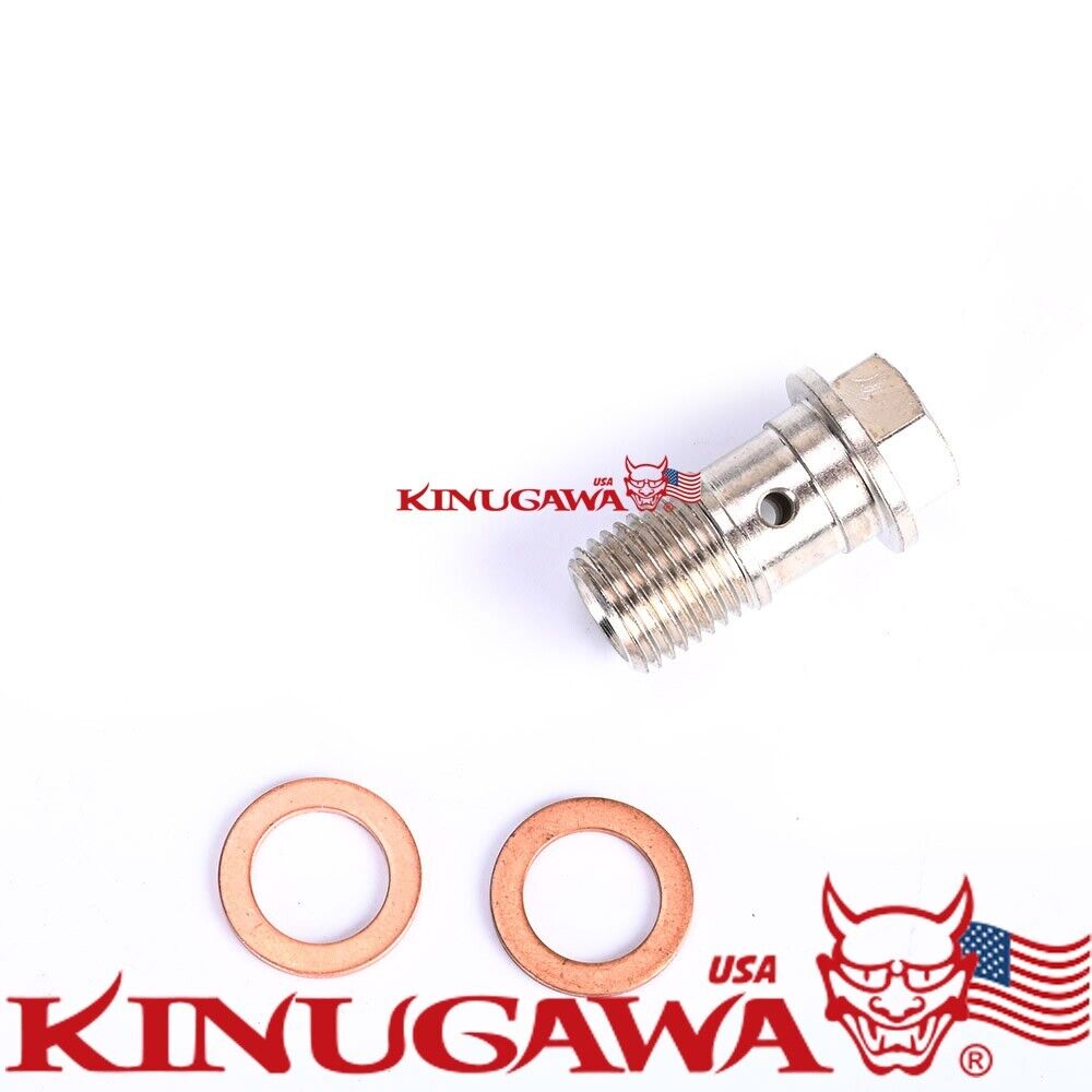 Banjo bolt Turbo Oil Feed FOR Dodge Neon SRT-4 PT TD04LR TD05HR Mopar Stage 3