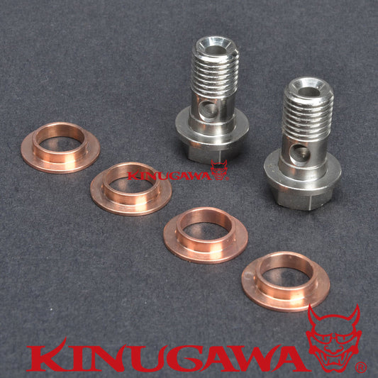 SAAB Turbo Water Line Banjo Bolt + Washer Adapter SAAB 9-3 9-5 GT17 To TD04HL