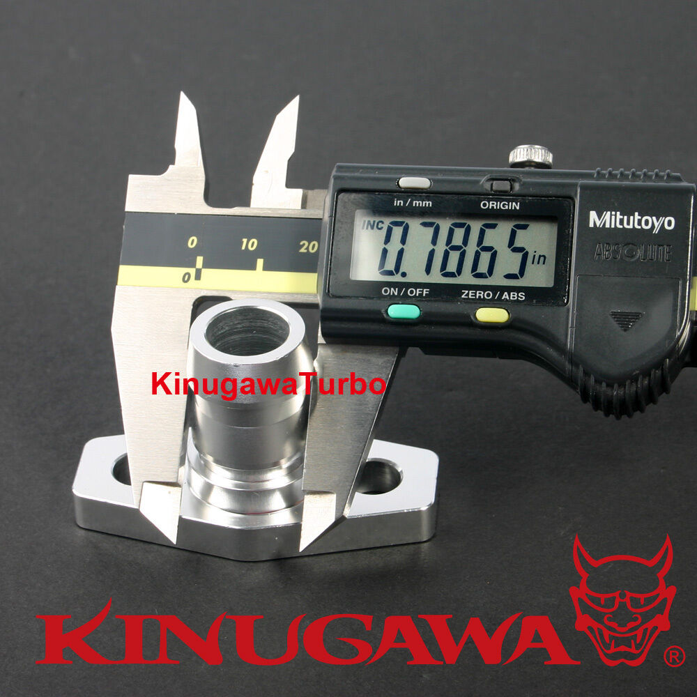 Alumimum Turbo Oil Return Flange 5/8'~3/4" G series G25 G30 G35 660 770 900 1050