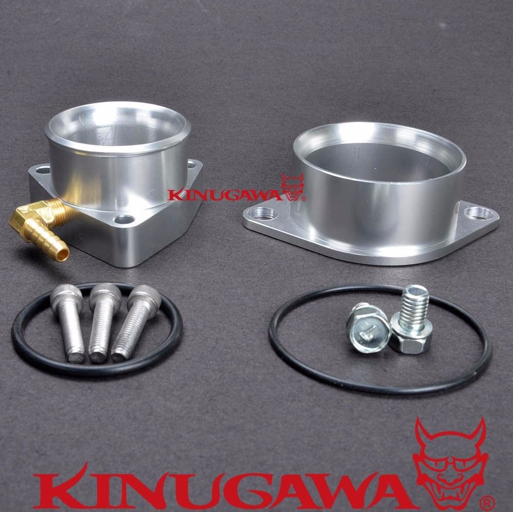 Turbo Compressor Inlet + Outlet Adapter Flange for SR20DET S14 S15 T28R GT25R