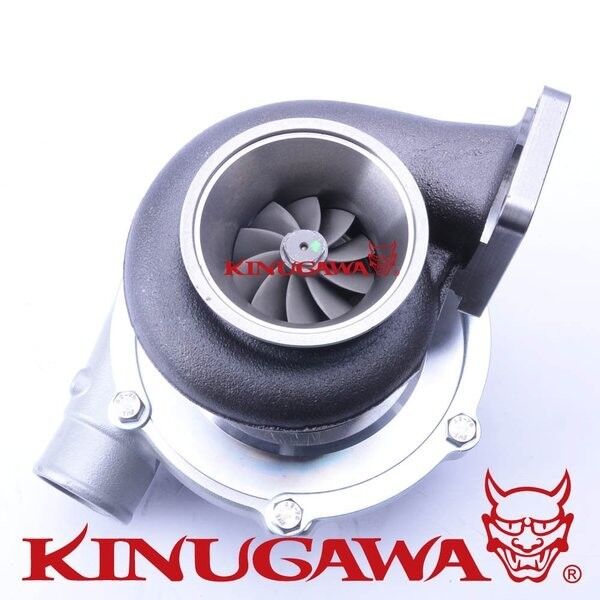 Kinugawa Ball Bearing Turbocharger 4" Anti Surge GTX3076R 60mm w/ .57 T3 V-Band