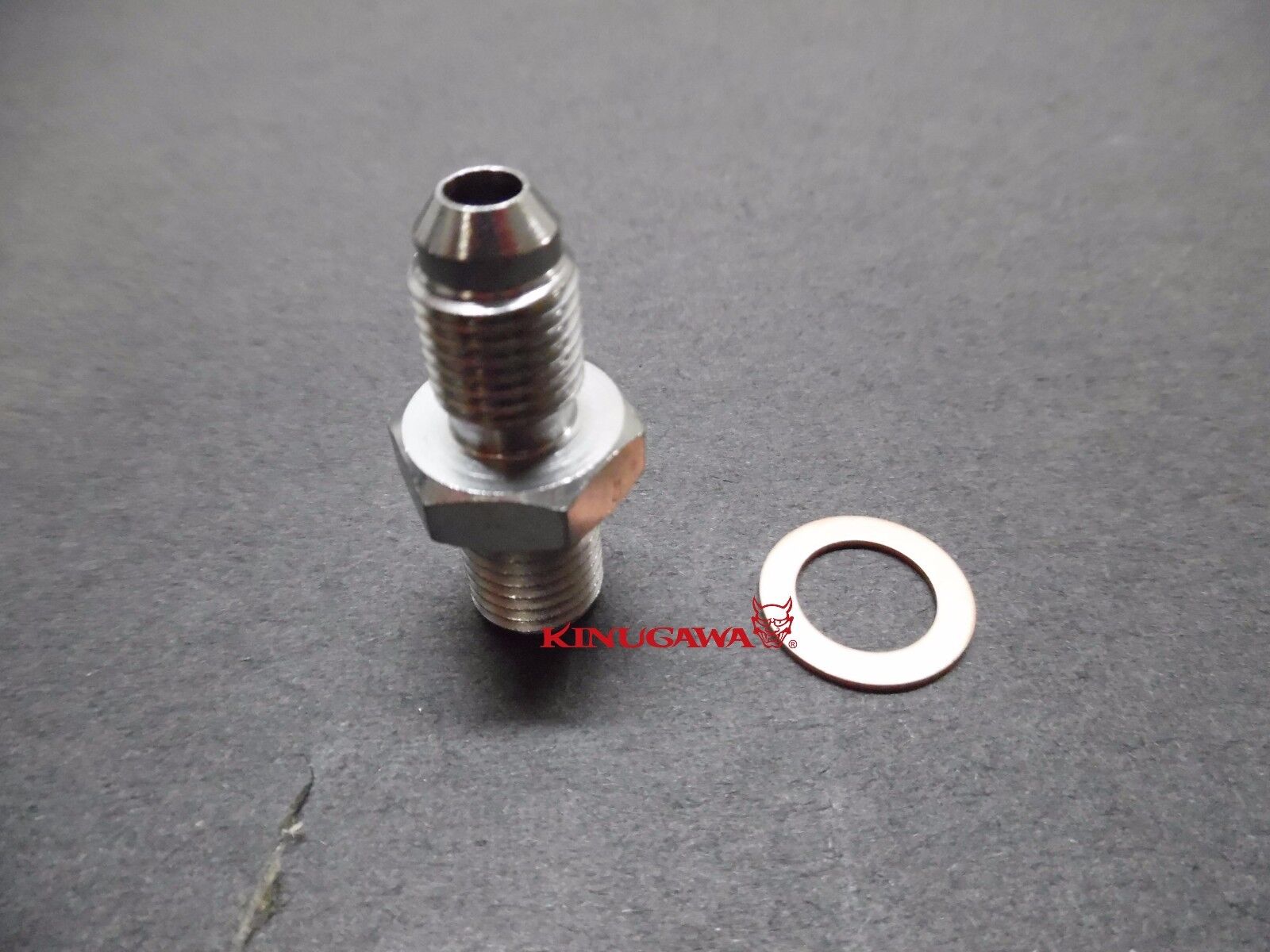 Turbo Coolant Adapter Fitting 4AN to M12x1.5 SAAB VOLVO TD04L TD04H TD04HL