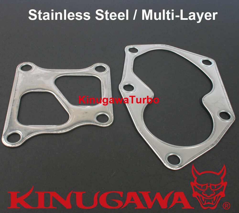Turbo Turbine Gasket 4G63T Mitsubishi Lancer EVO 8 / 9 Stainless 4 Layer
