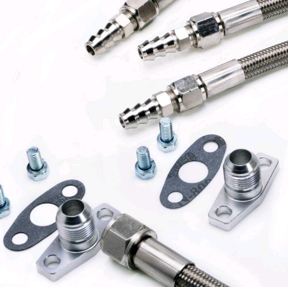 Turbo Install Kit for TOYOTA 1JZ-GTE / 2JZ-GTE w/ Garrett GT25 GT30 GT35 BB