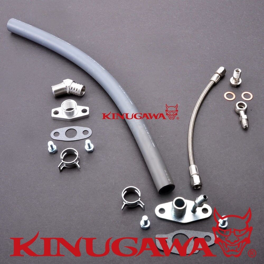 Kinugawa Turbo Oil Feed & Return Line TOYOTA 3S-GTE 3SGTE ST165 Celica Gen 3 / 4