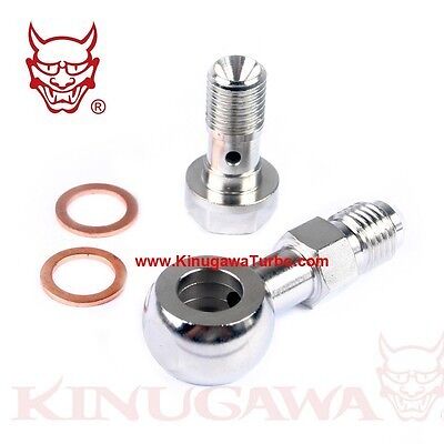 Turbo Oil Feed Banjo Bolt Kit Garrett GT25 GT28 GT30 GT35 Journal Bearing