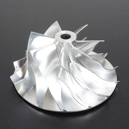 Turbo Billet Wheel for T3 T4 T04B T04E T04S / 60-1  59 / 76.2mm Bore 6.35mm 7+7