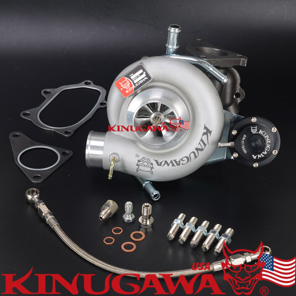 AR60 Bolt on Kinugawa Ball Bearing Turbo TF06-18K for SUBARU Impreza WRX STI 8cm
