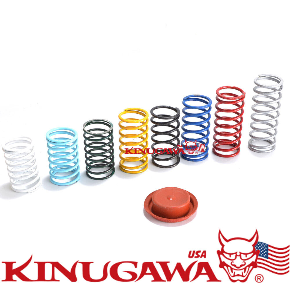 Full Spring for Kinugawa Turbo Adjustable Wastegate Actuator 8 PCS + Diaphragm