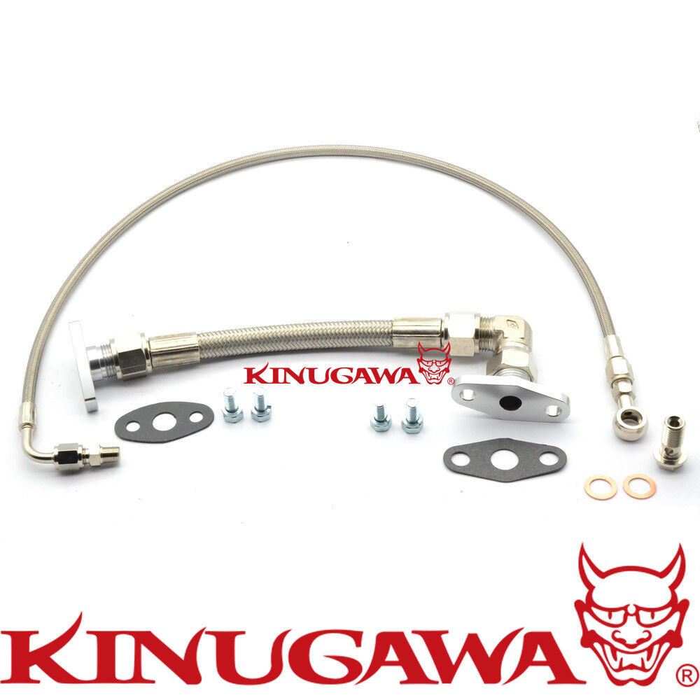 Oil Feed Return Line FOR Mazda Speed 3 w/  Precision 5858 5862 5858 GEN2 BB 6266