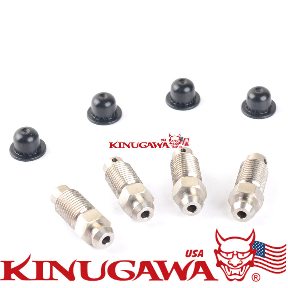 M10x1.0mm Stainless Bleed Nipple Screws Brembo Caliper for Subaru EVO Silvia