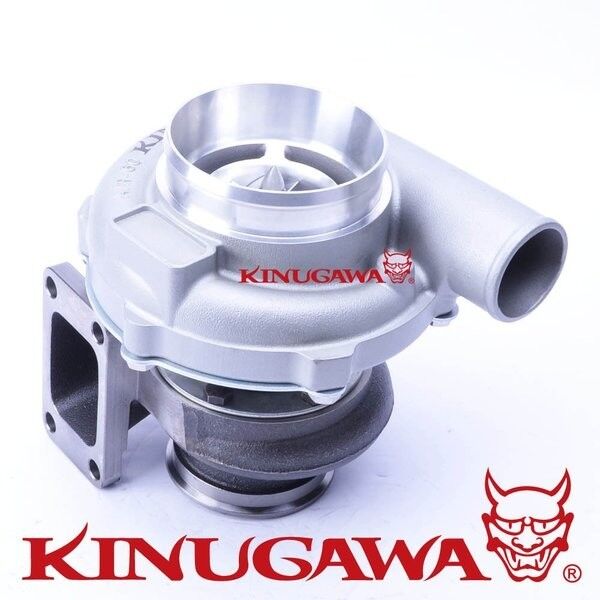 Kinugawa Ball Bearing Turbocharger 4" Anti Surge GTX3076R 60mm w/ .57 T3 V-Band