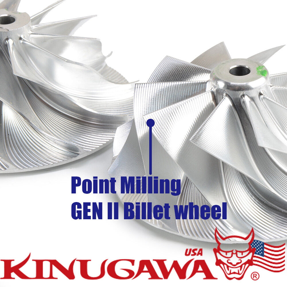 Point Milling Billet Turbo Compressor Wheel fit Garret GEN 2 GTX3584RS 67/84mm
