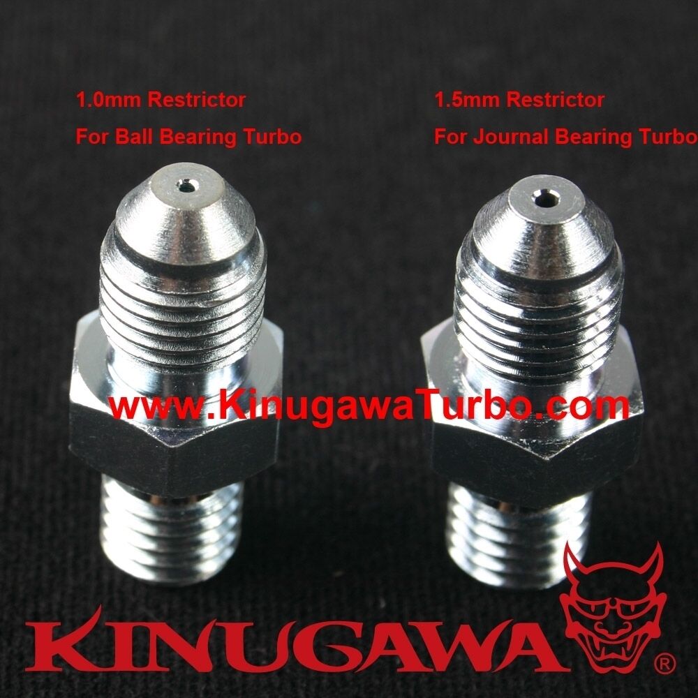 Fitting M10 x1.5 IHI VF22 VF34 Oil Feed 1mm Restrictor