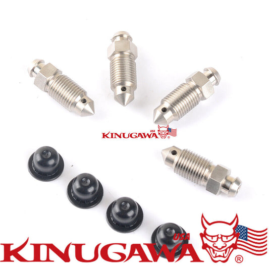M10x1.0mm Stainless Bleed Nipple Screws Brembo 17Z 18Z Calipers