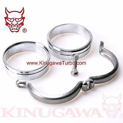 DIY Turbo 2.5" V-Band Turbo Dump Down Pipe Adapter & Clamp