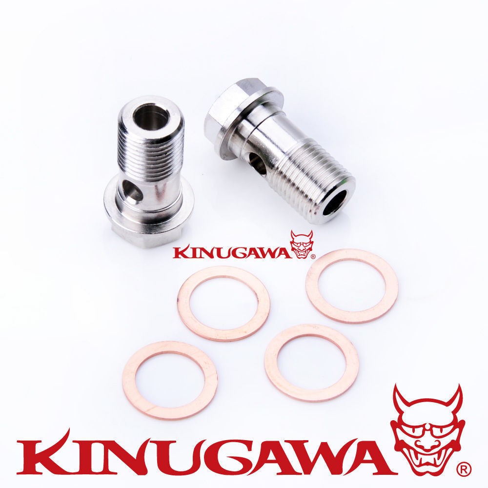 Kinugawa Turbocharger Banjo Bolt M16x1.5 mm w/ Washer Garrett Garret TB03 T3