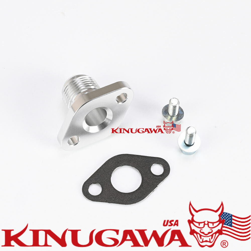 -10AN Oil drain flange kit For 97~05 AUDI VW 20V 1.8T A3 A4 engine side