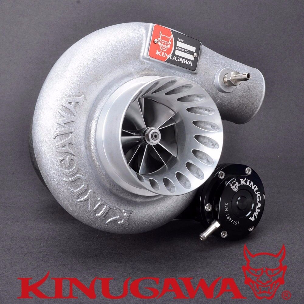 Kinugawa Billet Turbo FOR Anti Surge RB20 RB25DET TD05H-16G 10cm  Bolt-On 3"