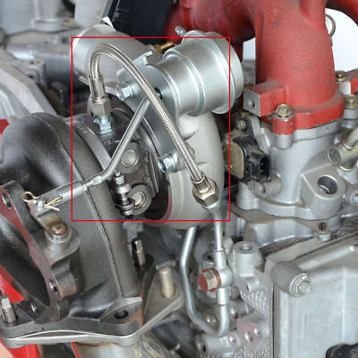 Kinugawa Turbo Oil Feed Line Kit for SUBARU AVCS Garrett BB GT3037 GT3076 GT3582