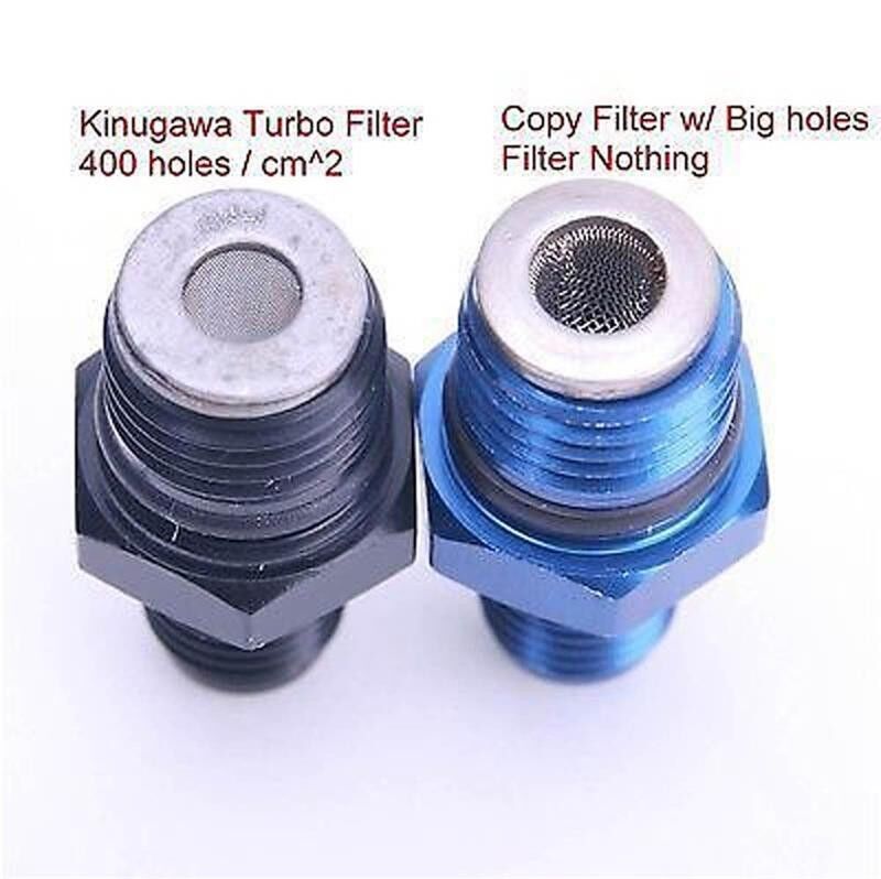 Kinugawa Oil Feed Line Garrett T3 T4 T04B T04E T04S 40" 100cm w/ Oil Filter