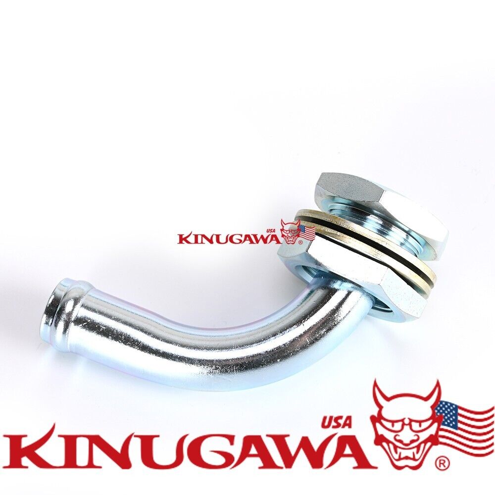 Turbo Oil Drain / Return Pipe Fitting to Oil Pan DIY (5/8 inch / 16 mm)