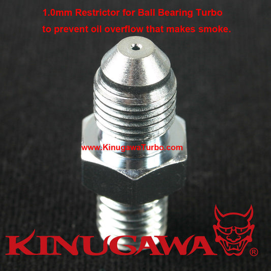 Fitting M10 x1.5 IHI VF22 VF34 Oil Feed 1mm Restrictor