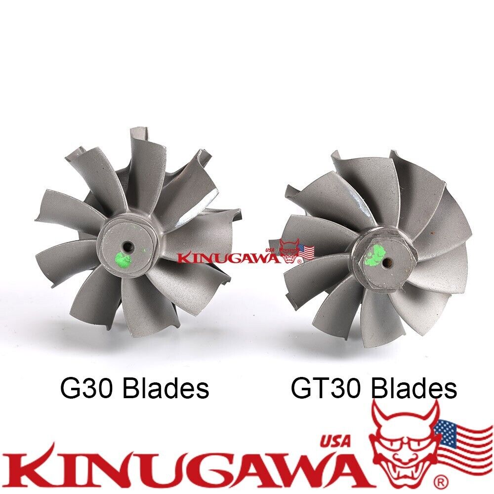 Kinugawa Turbine Wheel Shaft Garrett GT3076R GTX3076R GEN2 55/60mm G30 Countour