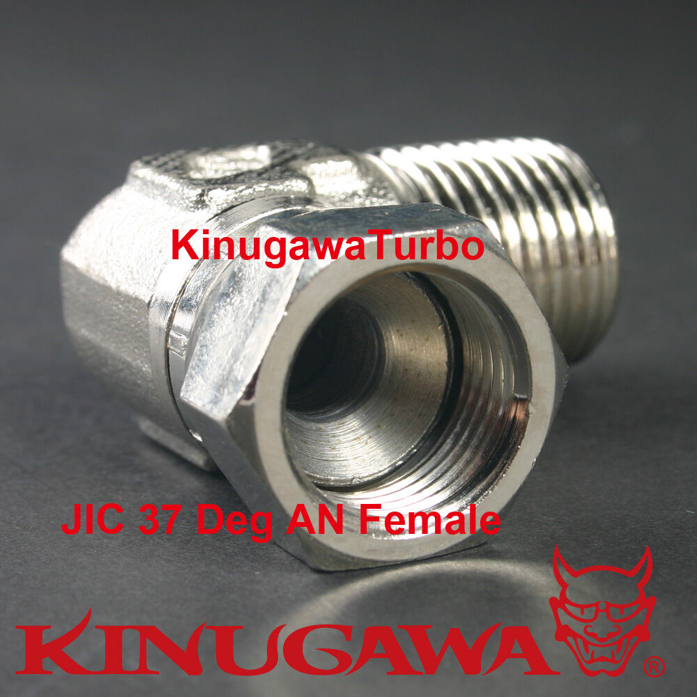 Forged Adapter Fitting Steel 90 Deg Elbow 1/2 BSPT BSP to 8AN Female UNF C18-7