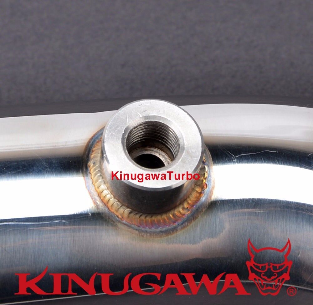 Kinugawa Turbo Exhaust Manifold Up Pipe For SUBARU Single Scroll GDA GDB GC8