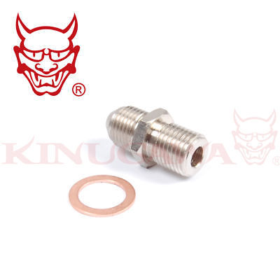 Adpater Fitting M14x1.5 to 4AN Turbo Coolant TD05 TD06 Garrett GT25 GT28 GT30