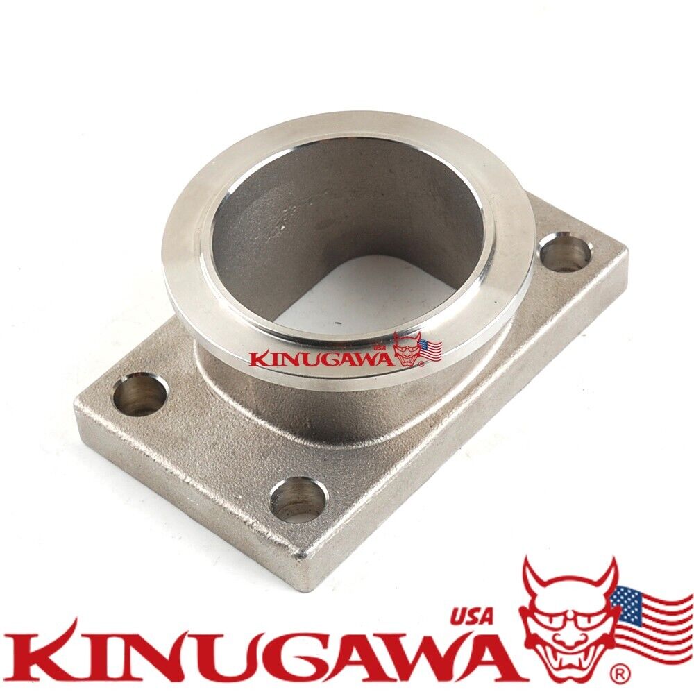 Stainless V-band to T3 Flange for Garrett G series G25 G30 G35 660 770 900 inlet