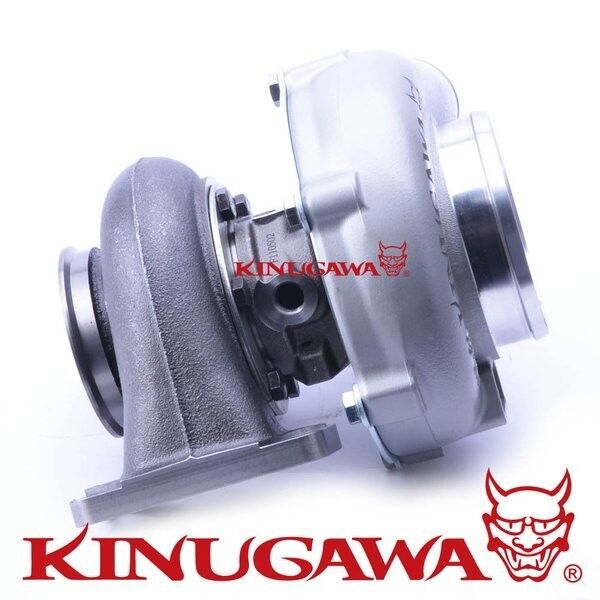 Kinugawa Ball Bearing Turbocharger 4" Anti Surge GTX3076R 60mm w/ .57 T3 V-Band