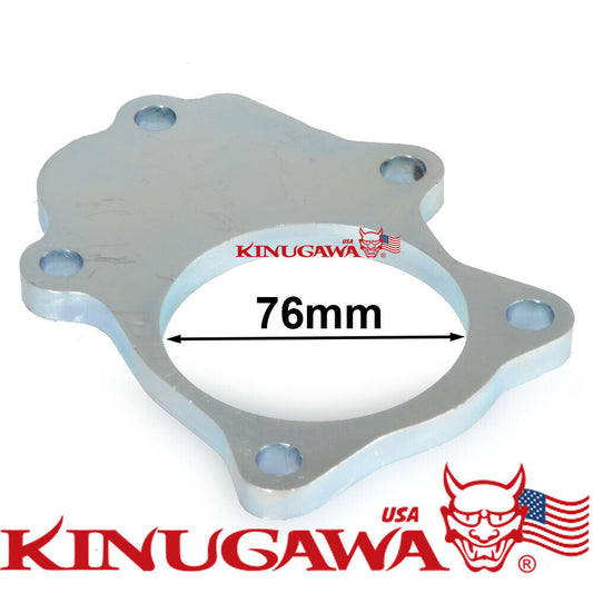 Turbo Outlet Flange kit for SUBARU EJ20 EJ25 Impreza STI WRX 76mm hole