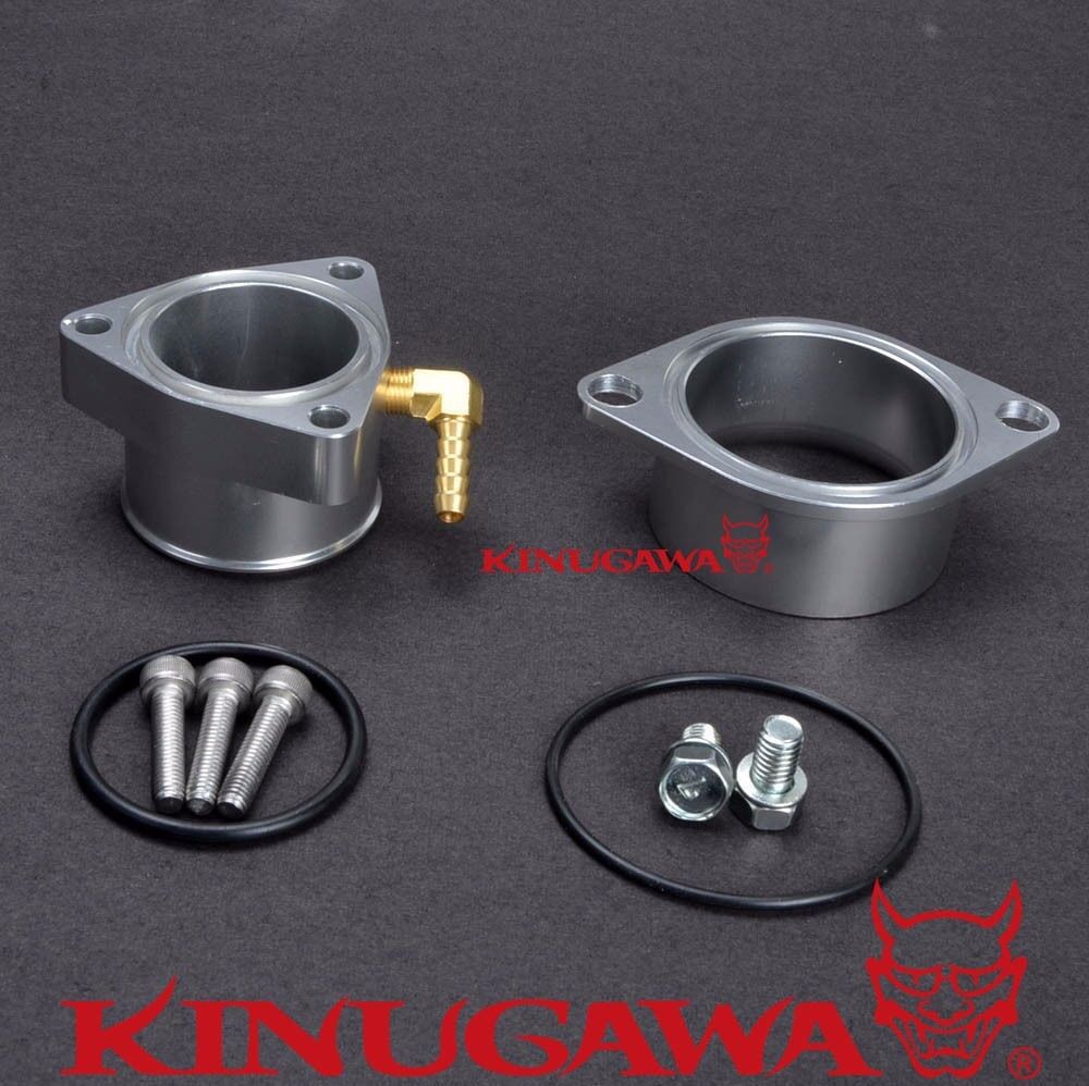 Turbo Compressor Inlet + Outlet Adapter Flange for SR20DET S14 S15 T28R GT25R