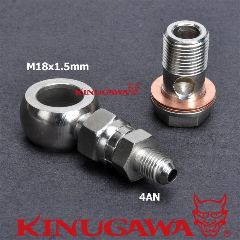 Banjo Bolt kit M18x1.5 to 4AN TOYOTA 3SGTE ST165 Celica Gen 1 & 2 Turbo Oil Feed