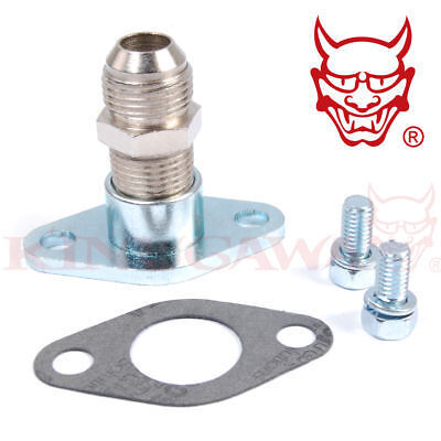 Turbo Oil Return Flange Kit TOYOTA 1JZ-GTE Block Side - 10AN
