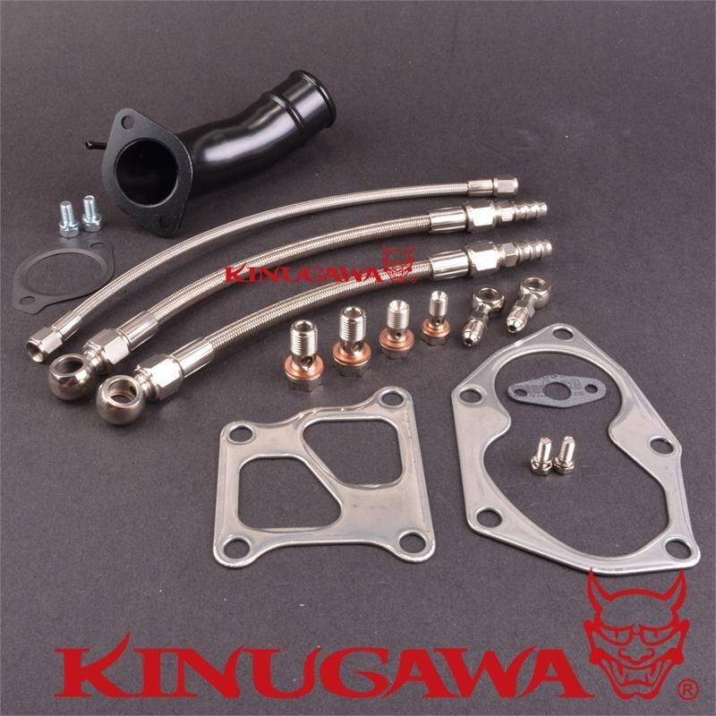 Turbo Oil Water Line 4G63T Mitsubishi EVO 4 - 9 TD05HR 6AN