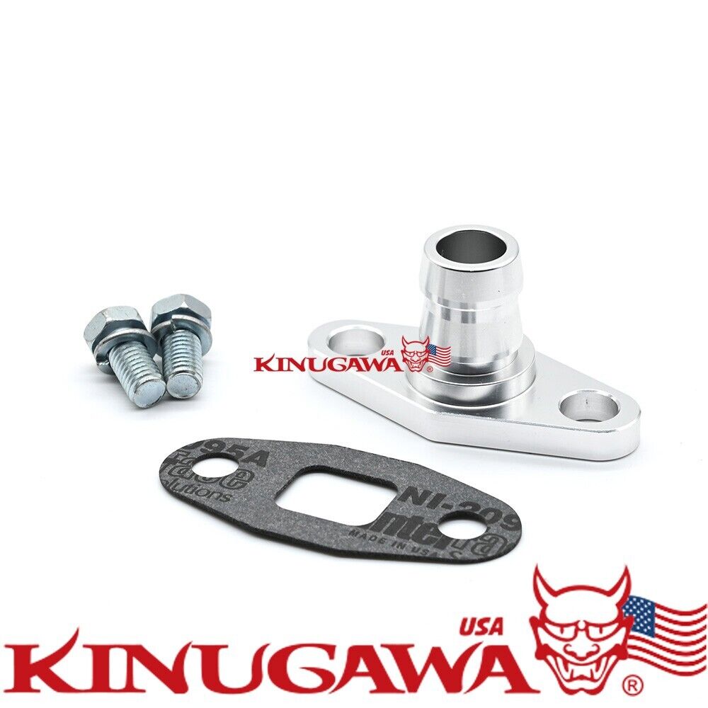 Turbo Oil Drain / Return Pipe Kit GT GT32 GT40 GT42 T3 T4 TB03 T04B 20mm Barb