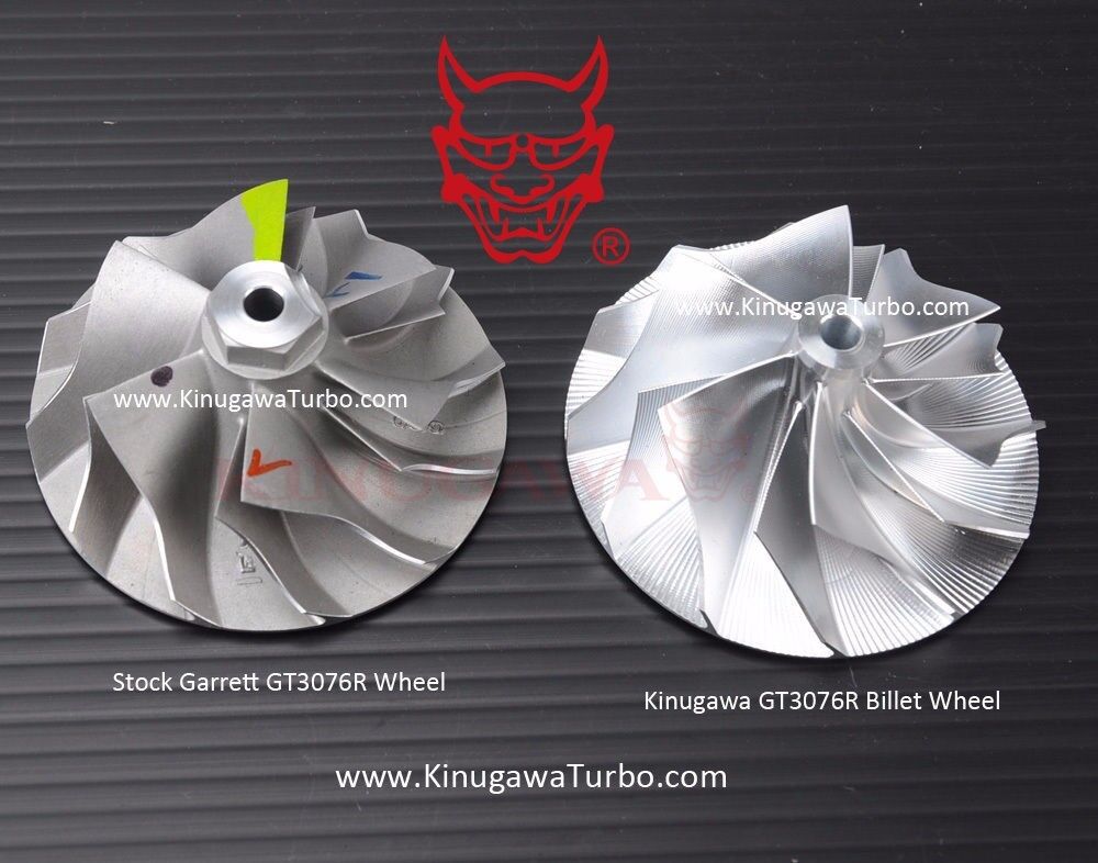 Turbo Billet Compressor Wheel Garrett GT3037 / GT3076R GT30R 57/76.2mm/56 Trim
