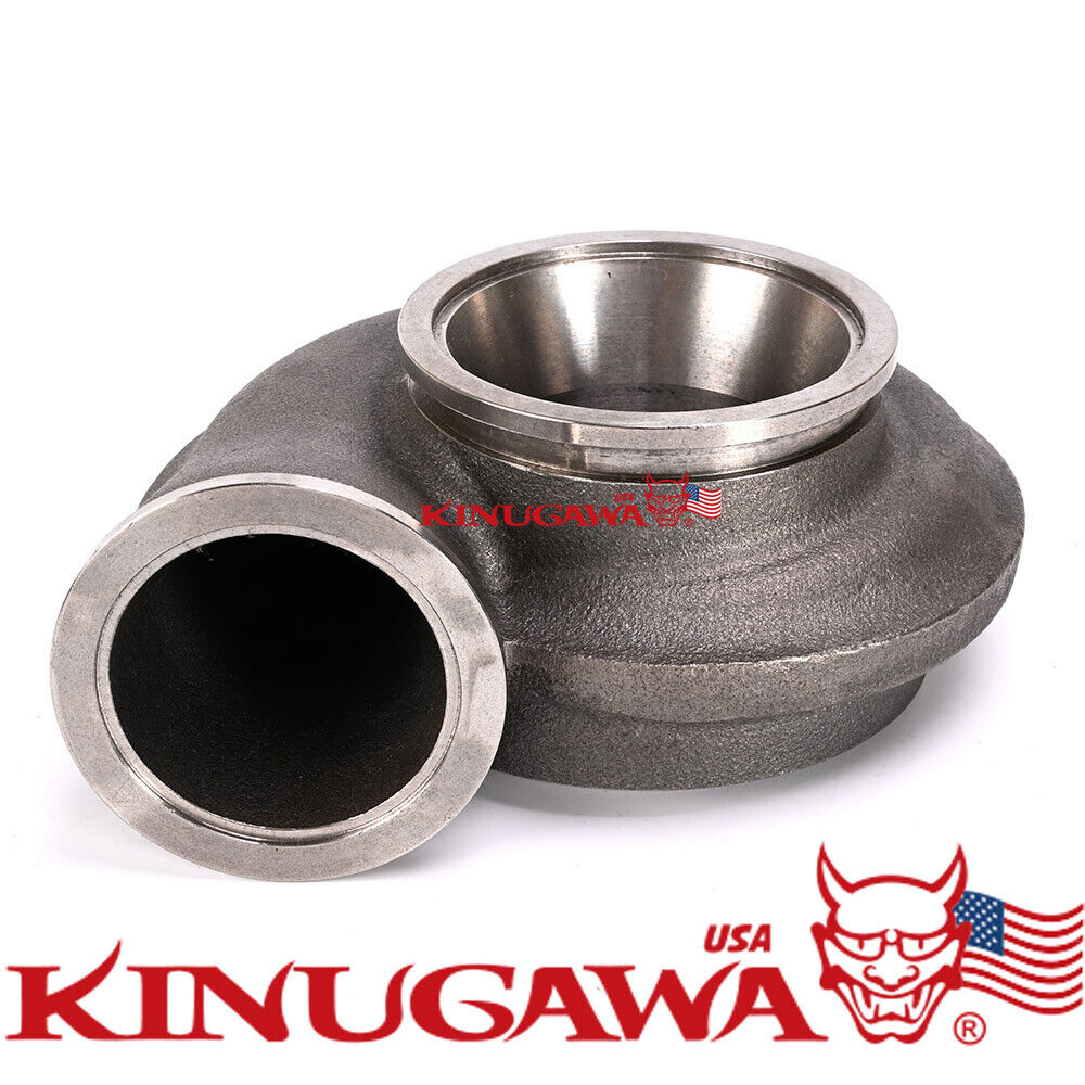 Reverse Turbine Housing Garrett GT3076R GTX3076R GEN II /55mm AR .61 Dual V-band