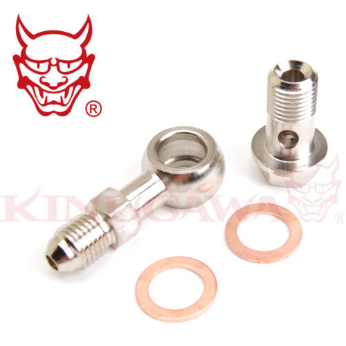 Banjo Bolt Kit M12x1.5 mm 4AN Turbo Coolant GT12 / VOLVO SAAB TD04H TD04HL
