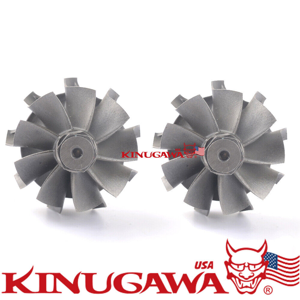 Kinugawa 9 Blade High Flow Turbine Wheel Fit BMW N54 335i 535i TD03 / 6A13T VR-4
