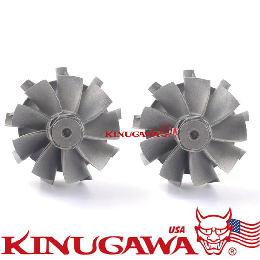 Kinugawa 9 Blade High Flow Turbine Wheel Fit BMW N54 335i 535i TD03 / 6A13T VR-4