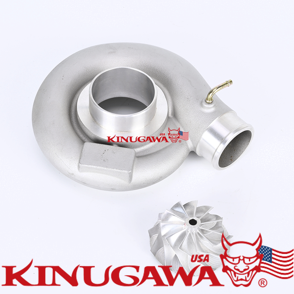 2.4" Garrett A/R .60 GTX3076R + Wheel  Turbo Compressor Housing For Subaru Turbo