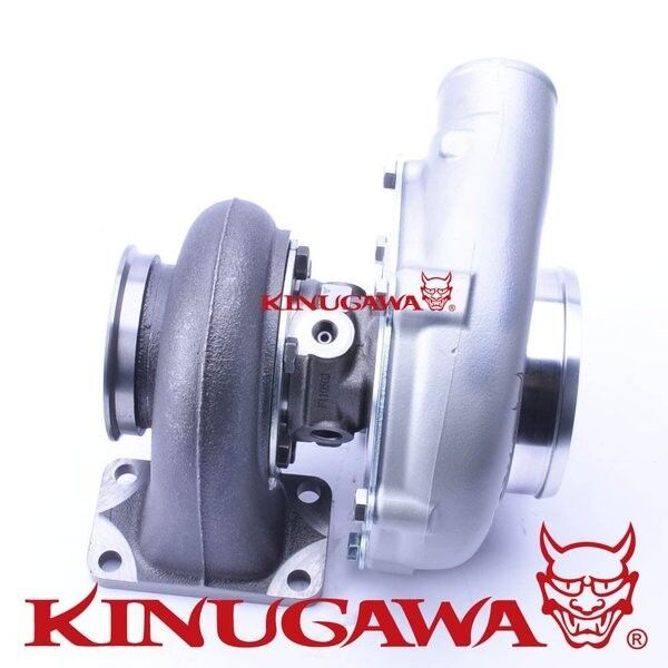 Kinugawa Ball Bearing Turbocharger 4" Anti Surge GTX3076R 60mm w/ .57 T3 V-Band
