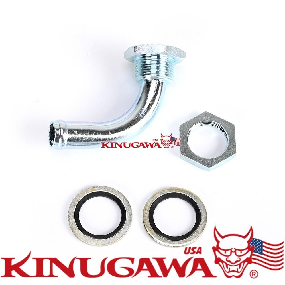 Turbo Oil Drain / Return Pipe Fitting to Oil Pan DIY (5/8 inch / 16 mm)
