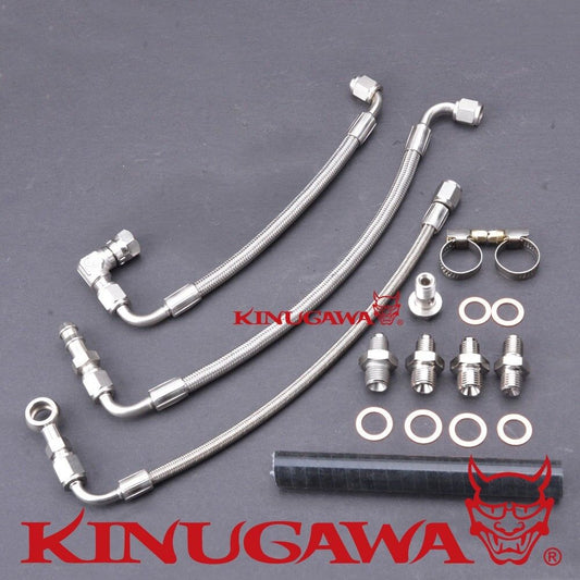 Kinugawa Oil & Water Line Kit for Ford VOLVO 2.0 Eco Boost w/ Stock K03 Turbo