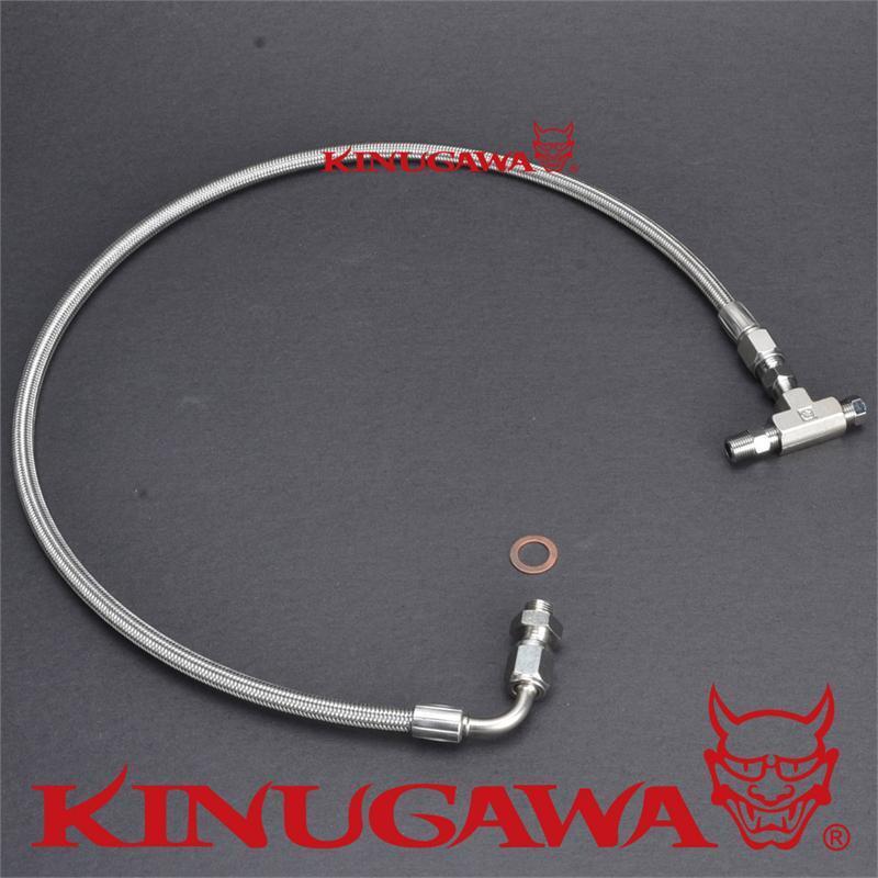 Kinugawa Turbo Oil Feed Line Kit FOR TD04 TD05 TD06 IHI VF30 VF35 M10xP1.5mm